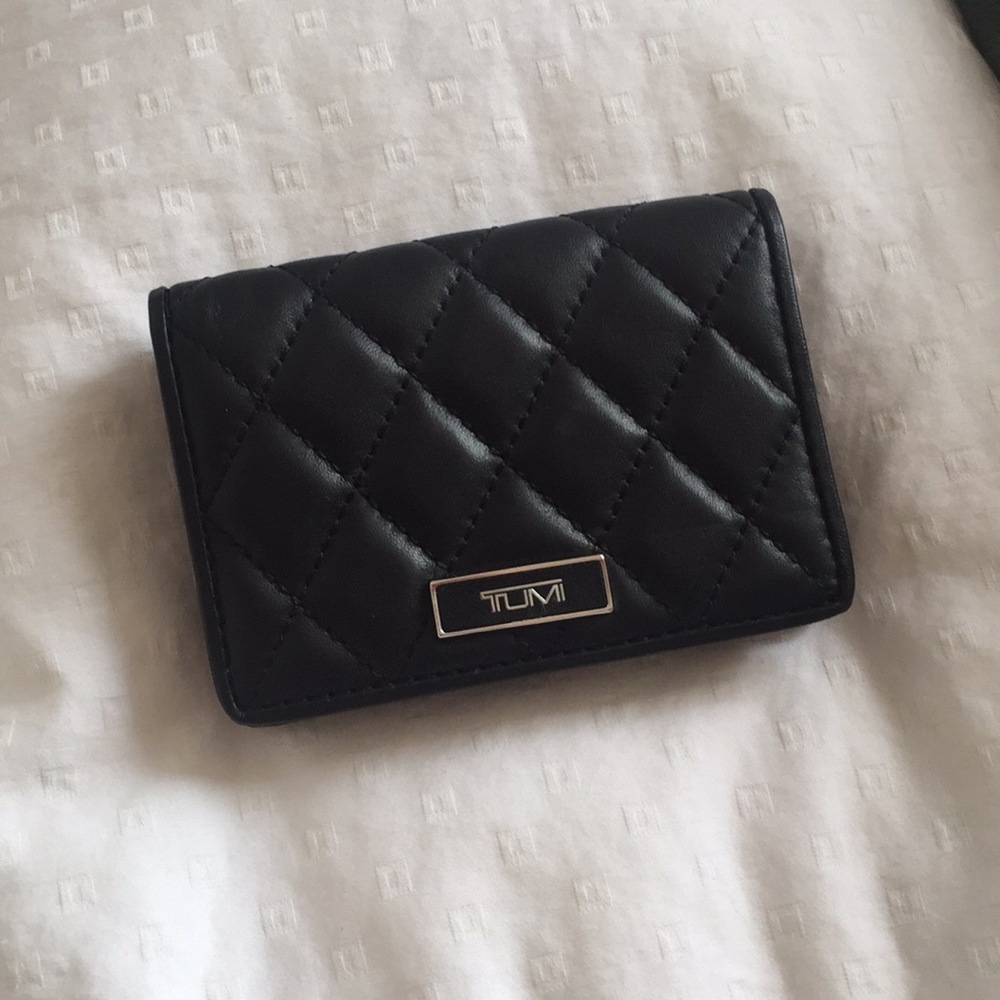 TUMI ID Lock Quilted Wallet